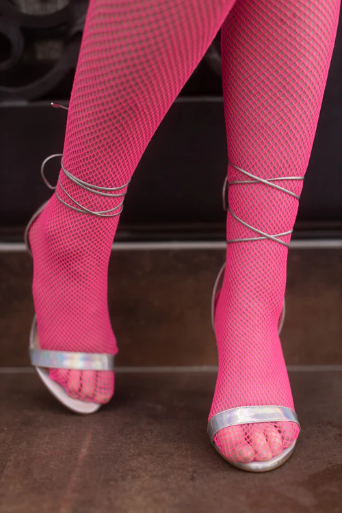 Fishnet Thigh High - Image 23