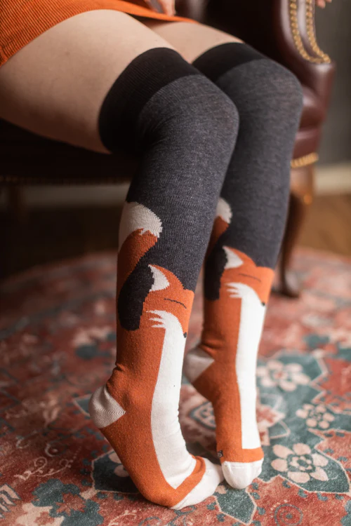 Foxy Thigh High Socks - Image 2