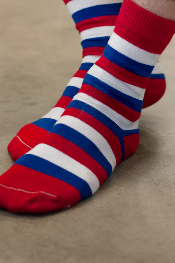 Red, White, and Blue Stripes Crew - Image 2