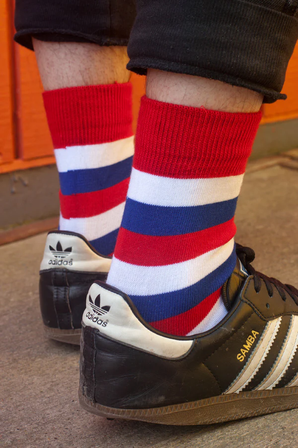 Red, White, and Blue Stripes Crew - Image 4