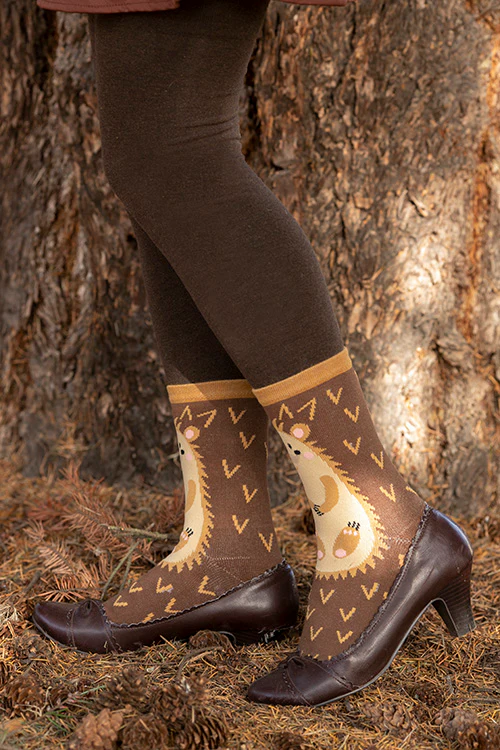 Hedgehog Slipper Socks - Image 3