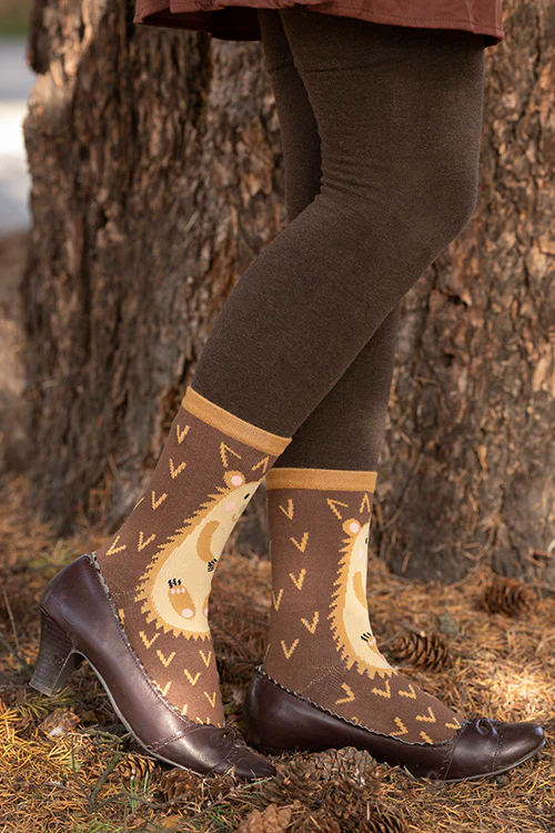 Hedgehog Slipper Socks - Image 4