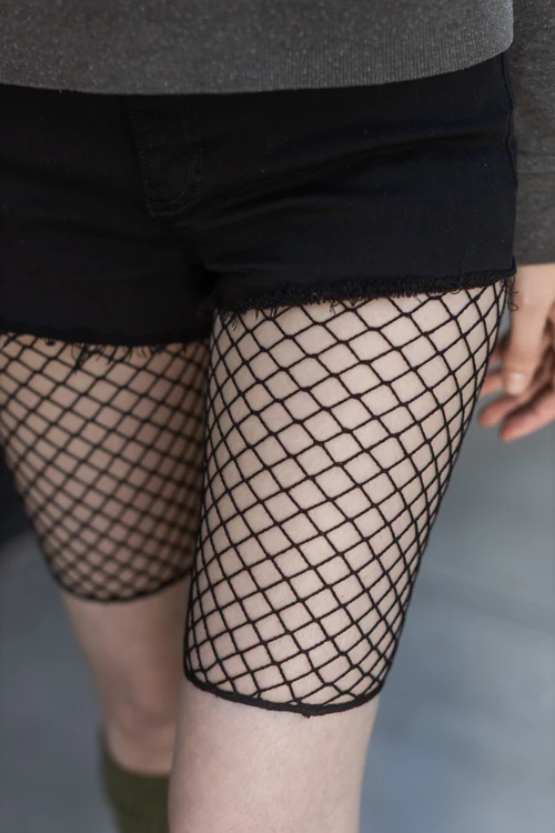Industrial Net Biker Shorts - Image 4