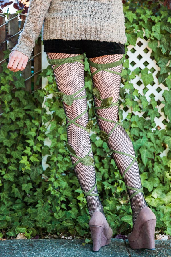 Ivy Shimmer Garter Leg Wrap - Image 3