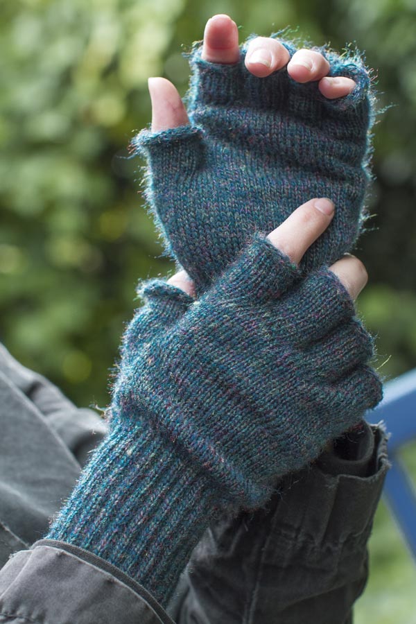 Knit Fingerless Gloves - Image 14