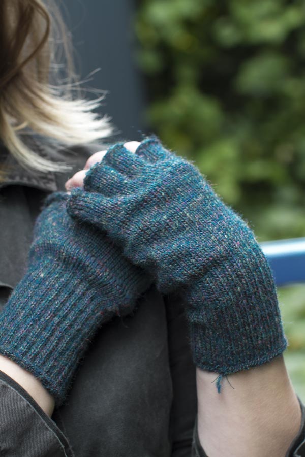 Knit Fingerless Gloves - Image 17