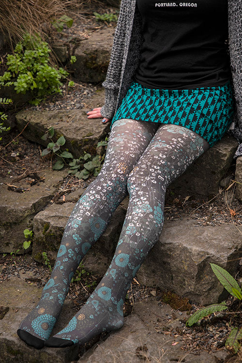 Lisbeth Printed Tights - Image 4
