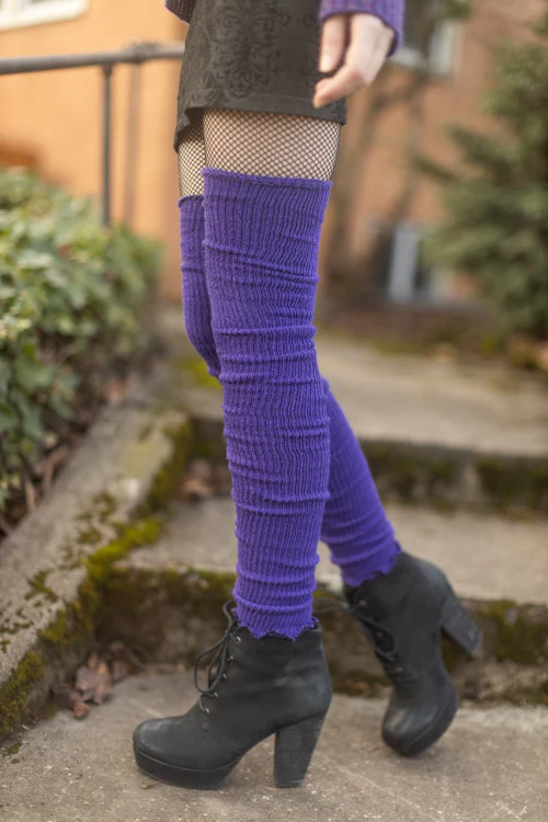 Long Cuffable Scrunchable Leg Warmers - Image 13