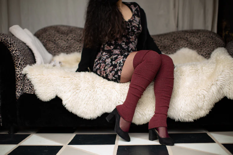 Long Cuffable Scrunchable Leg Warmers - Image 9