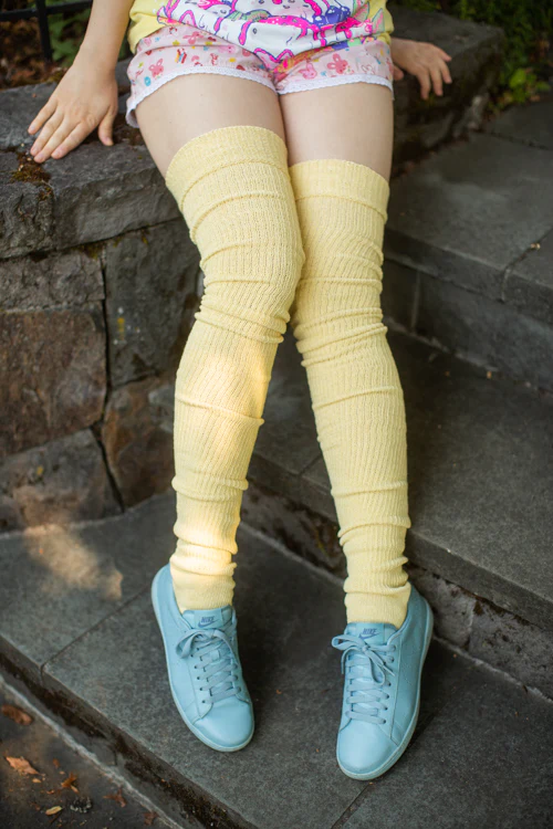 Long Cuffable Scrunchable Socks - Image 11