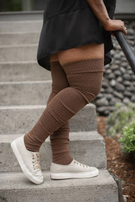 Long Cuffable Scrunchable Socks - Image 13