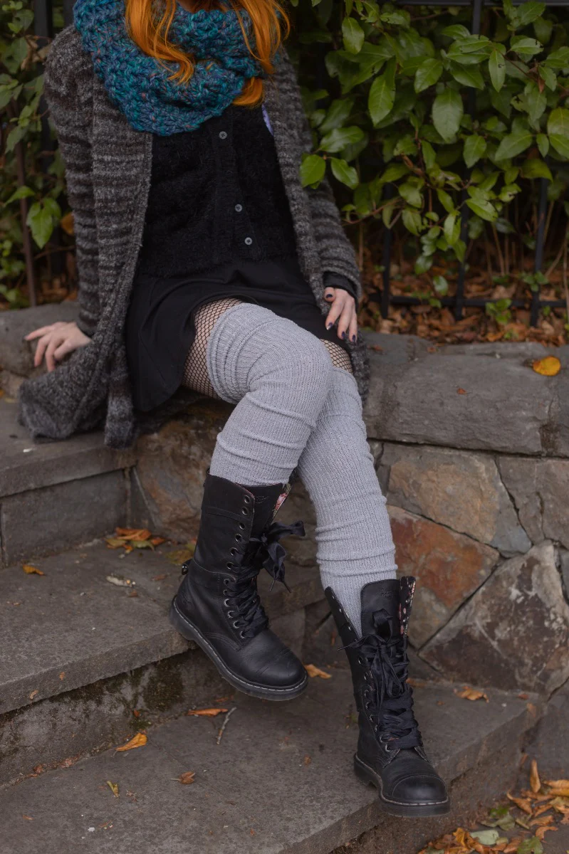 Long Cuffable Scrunchable Socks - Image 2