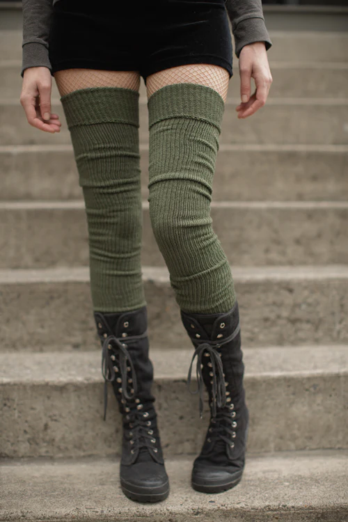 Long Cuffable Scrunchable Socks - Image 25