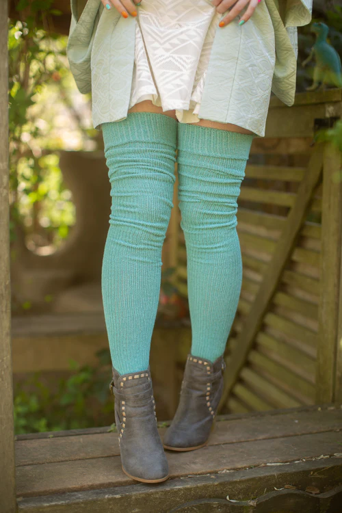 Long Cuffable Scrunchable Socks - Image 37