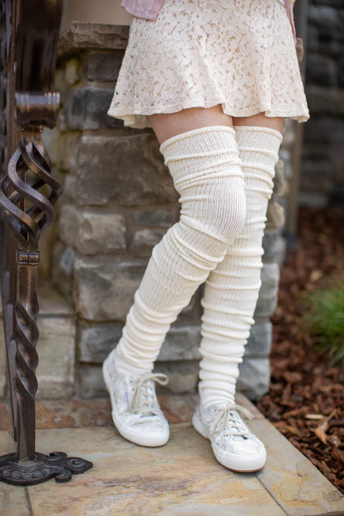 Long Cuffable Scrunchable Socks - Image 38