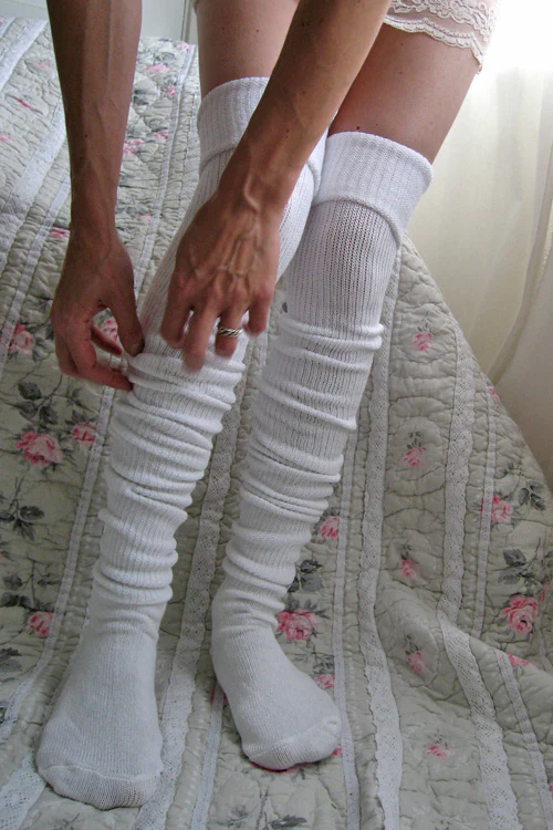 Long Cuffable Scrunchable Socks - Image 5
