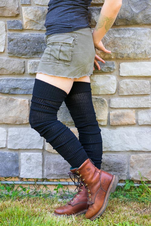 Long Cuffable Scrunchable Socks - Image 8