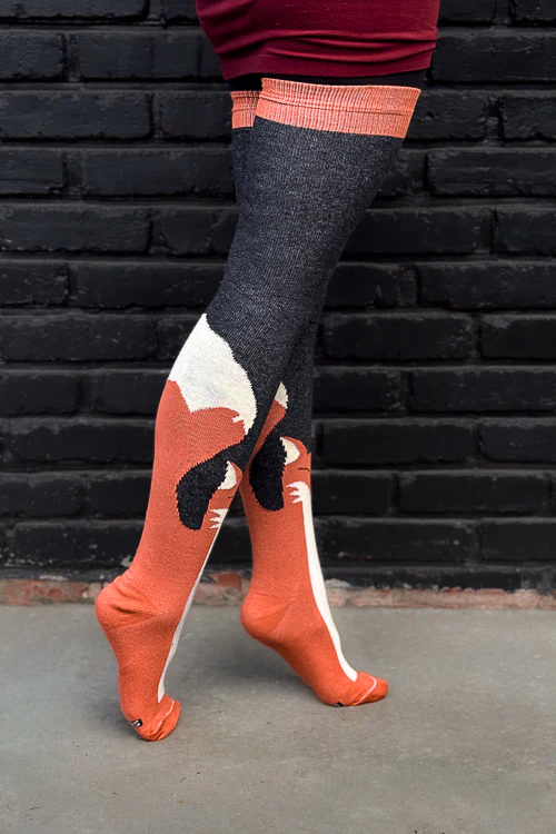 Longer Foxy Thigh High Socks - Image 5