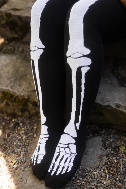 Longer Skeleton Thigh High - Image 3