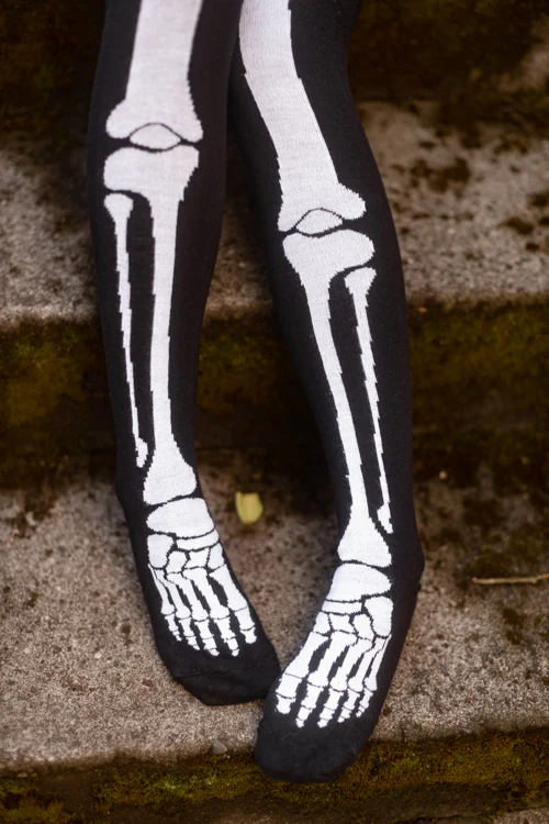 Longer Skeleton Thigh High - Image 9