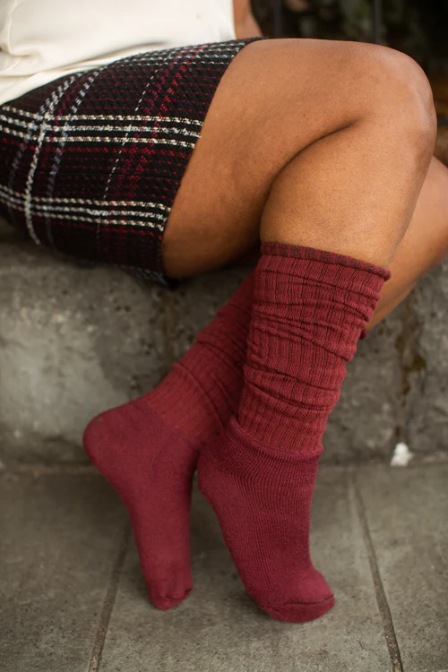 Longer Thicker Slouch Socks - Image 13
