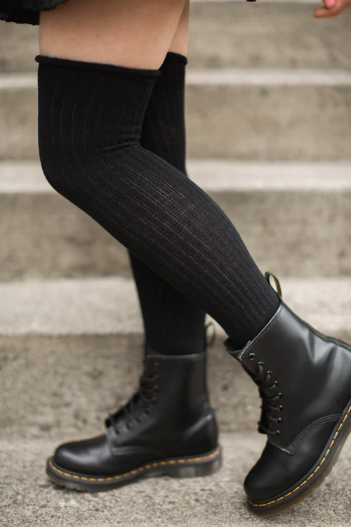 Longer Thicker Slouch Socks - Image 5