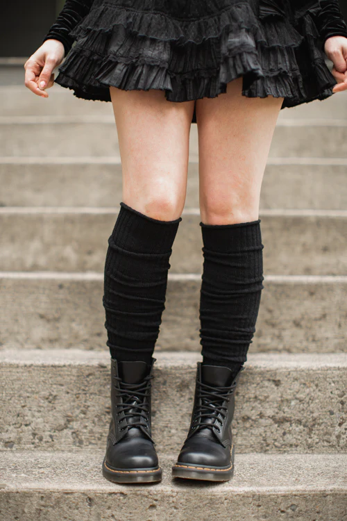 Longer Thicker Slouch Socks - Image 6