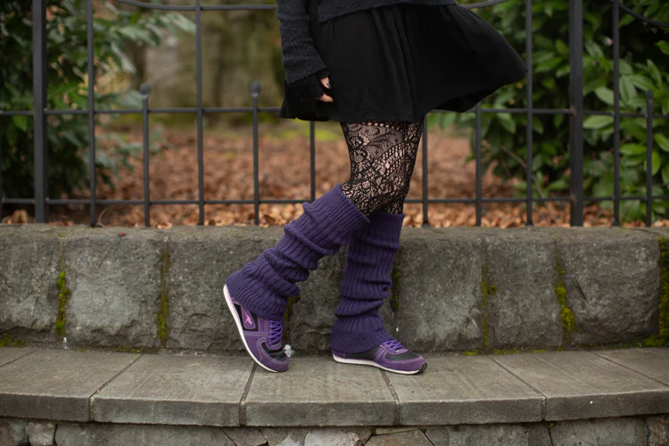 Lux Ribbed Leg Warmers - Image 14