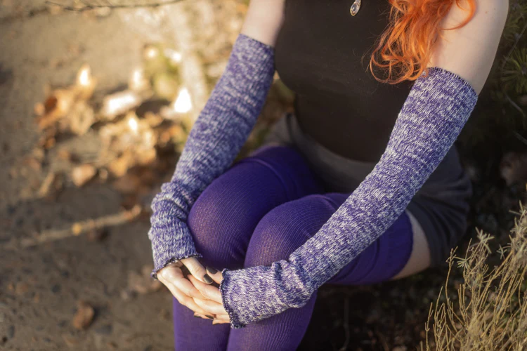 Marled Scrunchable Arm Warmer - Image 18