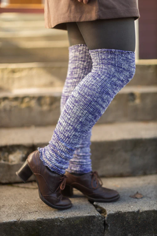 Marled Scrunchable Leg Warmer - Image 12