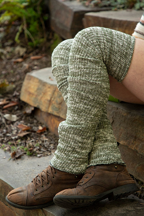 Marled Scrunchable Leg Warmer - Image 7