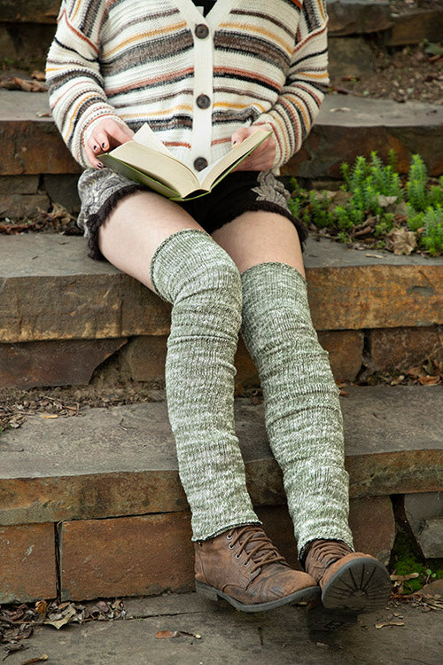 Marled Scrunchable Leg Warmer - Image 9