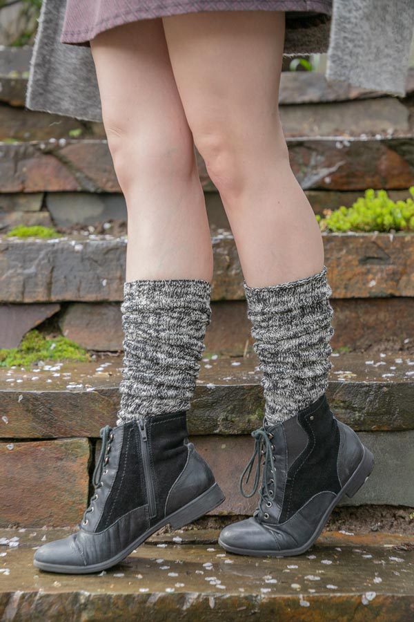 Marled Slouch Socks - Image 3