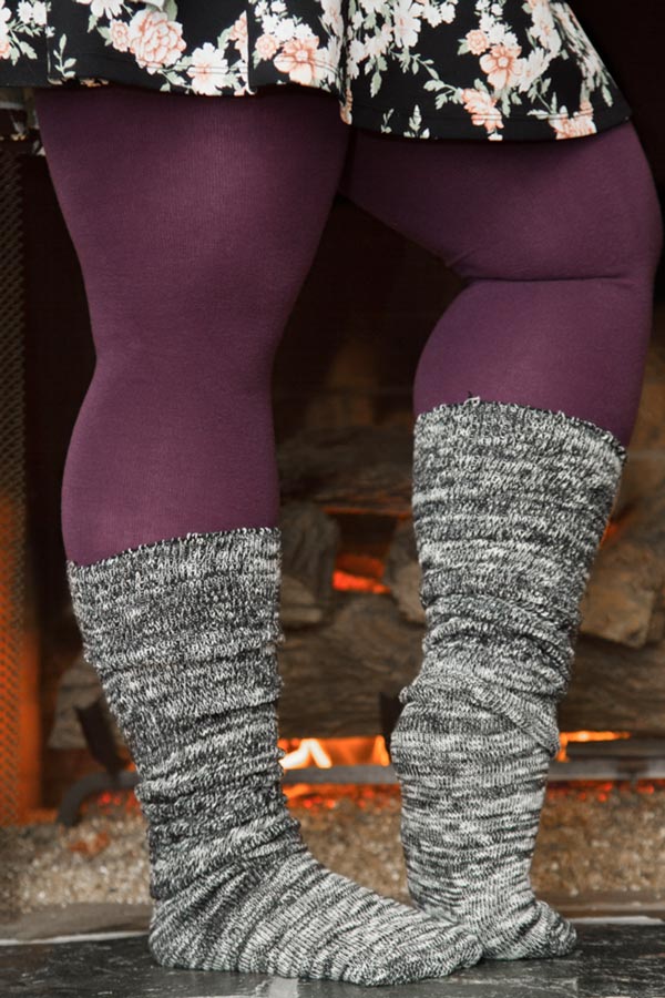 Marled Slouch Socks - Image 4