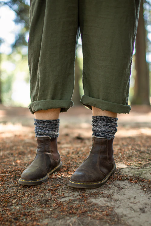 Marled Slouch Socks - Image 5