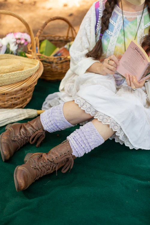 Marled Slouch Socks - Image 9