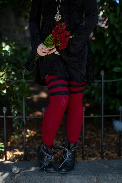 Midnight Garden Thigh High - Image 13
