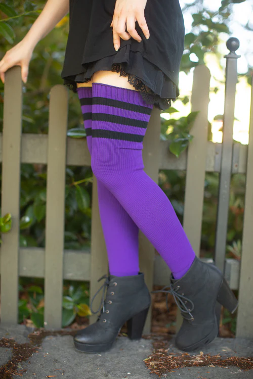 Midnight Garden Thigh High - Image 8