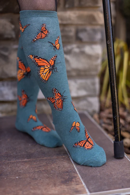 Monarch Butterfly Knee High - Image 2