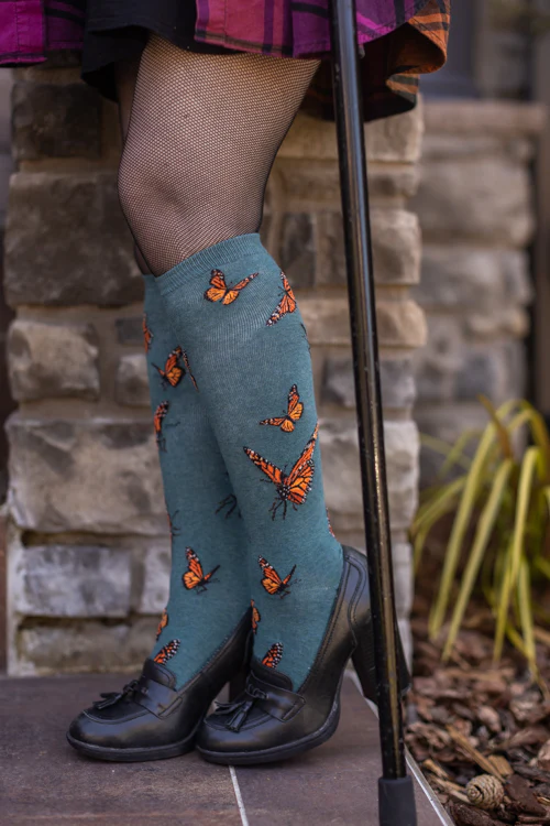 Monarch Butterfly Knee High - Image 3