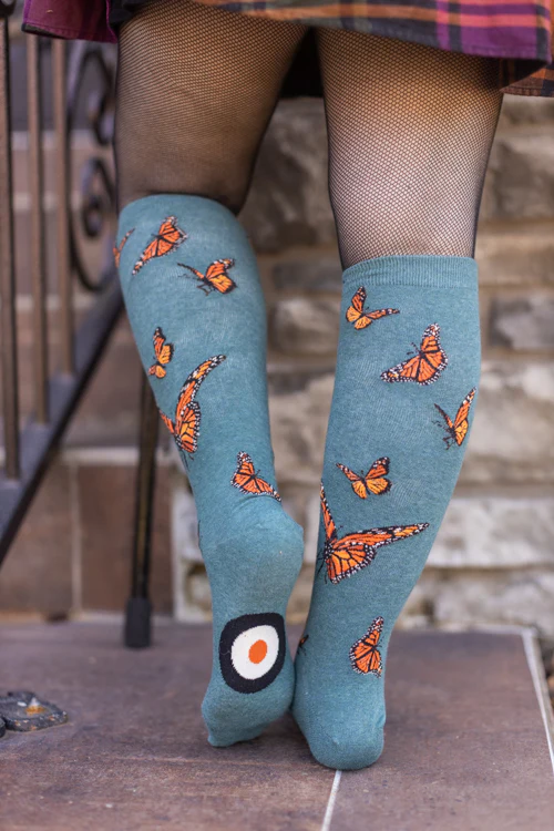 Monarch Butterfly Knee High - Image 4