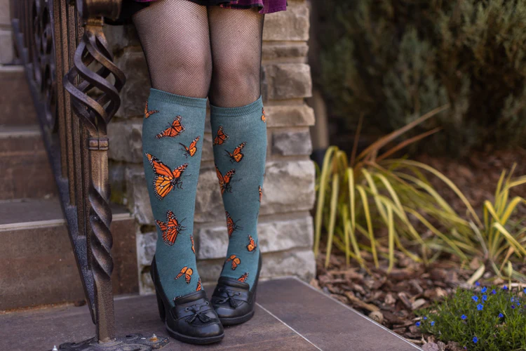 Monarch Butterfly Knee High - Image 5