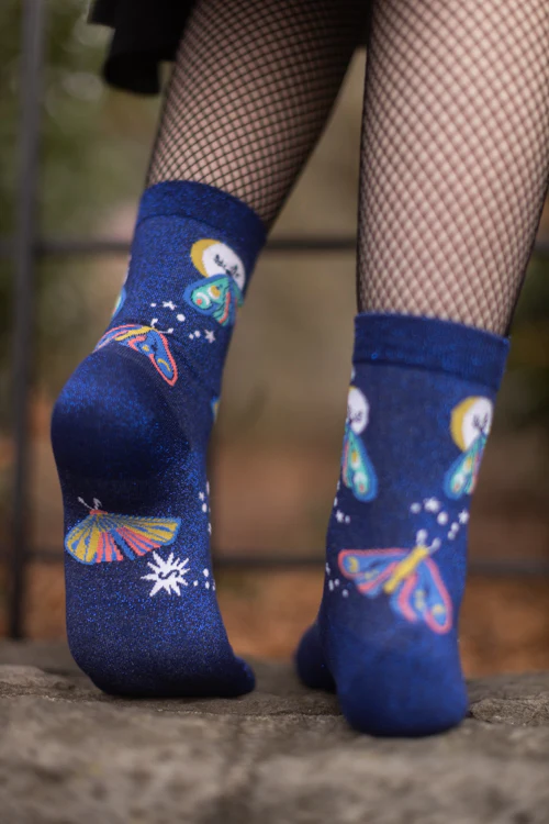 Moonlit Moth Shimmer Crew - Image 5