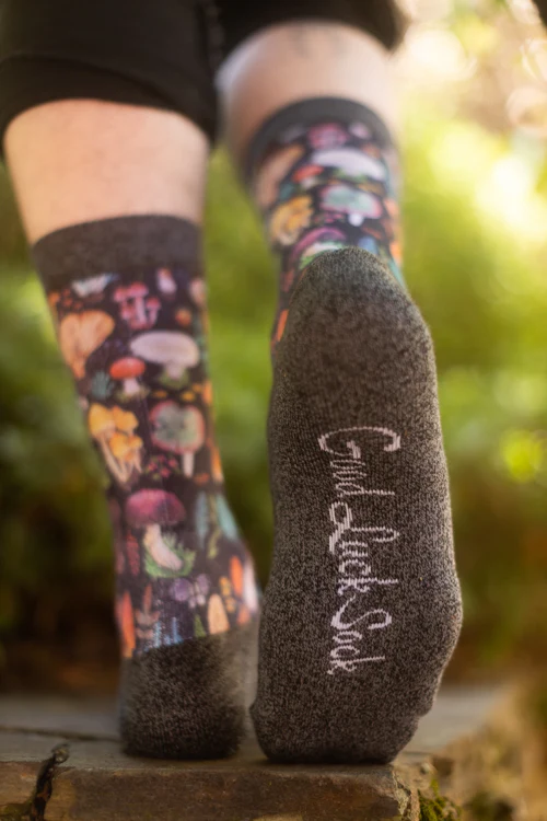 Mushrooms Printed Crew - Image 7