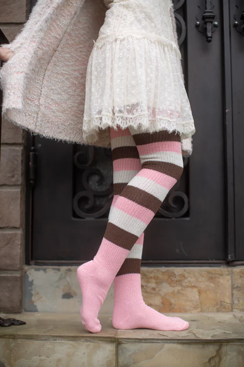 Neapolitan Stripes Thigh High - Image 4