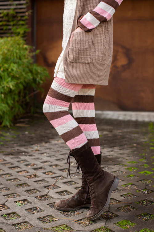 Neapolitan Stripes Thigh High - Image 6