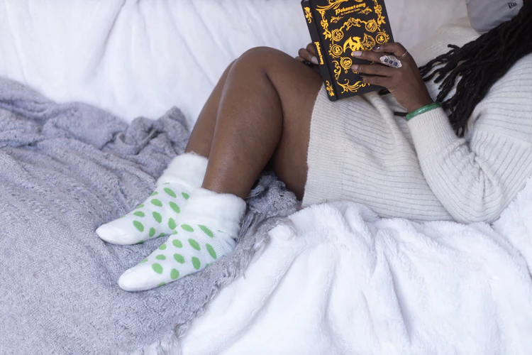 New Zealand Bed Socks with Polka Dots - Image 10
