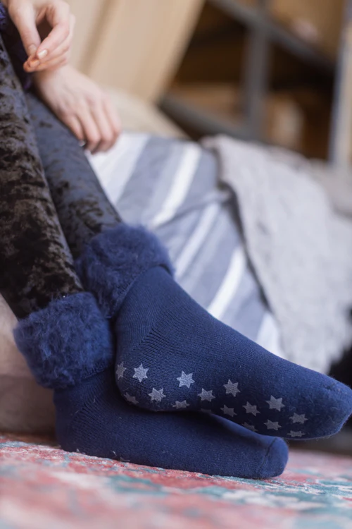 New Zealand Bed Socks with Star Treads - Image 7