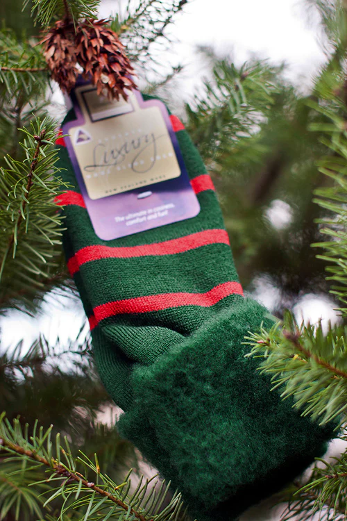 New Zealand Bed Socks with Stripes - Image 7