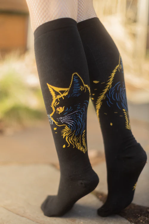 Night Cat Stretch-It Knee High - Image 5